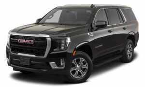Book 7 Seater GMC Yukon for Umrah Taxi Service in Saudi Arabia